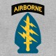 Shirt air borne us special force gris pour homme et femme