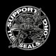 Shirt frogman the seal noir pour homme et femme