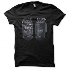 Shirt HMX hi explosive grenade noir pour homme et femme