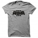 Shirt arma logo gris pour homme et femme