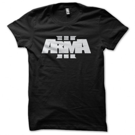 Shirt arma3 logo art work noir pour homme et femme