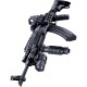 Shirt machine gun ak12 blanc pour homme et femme