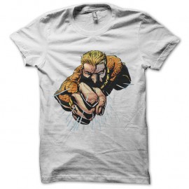 Shirt aquaman blanc pour homme et femme