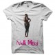 Shirt nicki minaj en blanc pour homme et femme