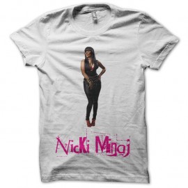 Shirt nicki minaj en blanc pour homme et femme