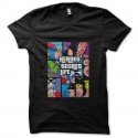 Shirt Super Heros parodie GTA noir pour homme et femme