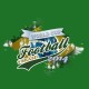 Shirt World Cup Brazil foot 2014 vert pour homme et femme