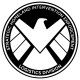 Shirt avenger shield logo artwork blanc pour homme et femme