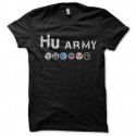 Shirt hu army noir pour homme et femme