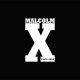Shirt Malcolm X blanc/noir pour homme et femme