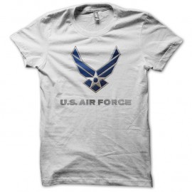 Shirt us air force blanc pour homme et femme