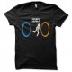 Shirt let's go to toilet portail noir pour homme et femme