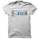 Shirt google game artwork blanc pour homme et femme
