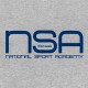 Shirt NSA national sport academy gris pour homme et femme