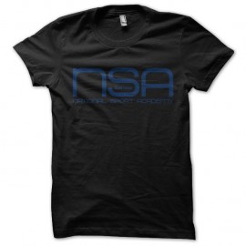 Shirt NSA national sport academy noir pour homme et femme