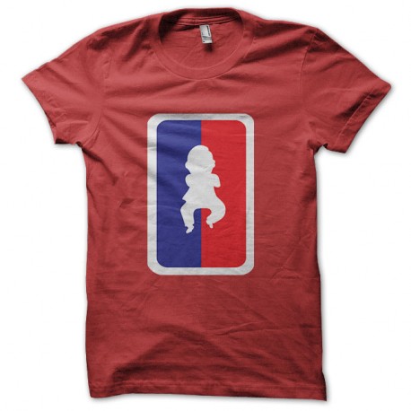 Shirt opa gangnam style NBA en rouge pour homme et femme