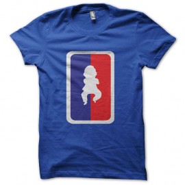 Shirt opa gangnam style NBA en bleu pour homme et femme