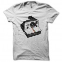 Shirt Polaroid land camera blanc pour homme et femme
