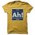 Shirt Ah! The element of surprise jaune pour homme et femme
