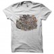 Shirt mix all game character blanc pour homme et femme