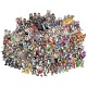 Shirt mix all game character blanc pour homme et femme