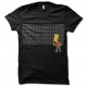 Shirt bart simpson je n'acheterai plus chez les concurrents de chez serishirts de couleur noir pour homme et femme