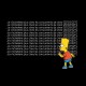 Shirt bart simpson je n'acheterai plus chez les concurrents de chez serishirts de couleur noir pour homme et femme