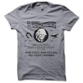 Shirt Doc Brown Blacksmith gris pour homme et femme
