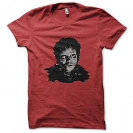 Shirt Michael jackson rouge pour homme et femme