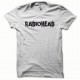 Shirt Radiohead noir/blanc pour homme et femme