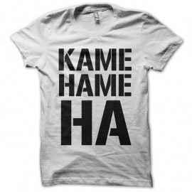 Shirt kame hame ha blanc pour homme et femme