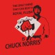 Shirt chuck norris défonce tout rouge pour homme et femme