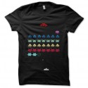 Shirt lost in space invas noir pour homme et femme