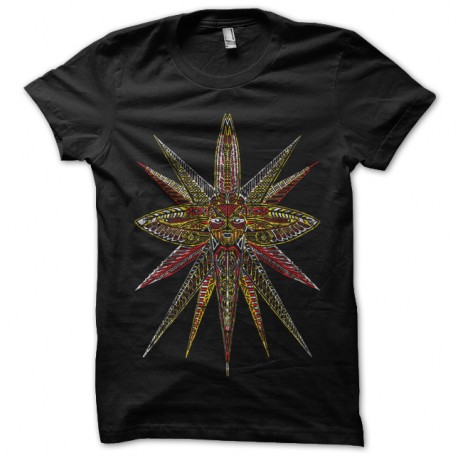 Shirt soleil inca noir pour homme et femme