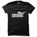 Shirt coma parodie puma noir pour homme et femme