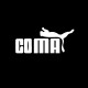 Shirt coma parodie puma noir pour homme et femme