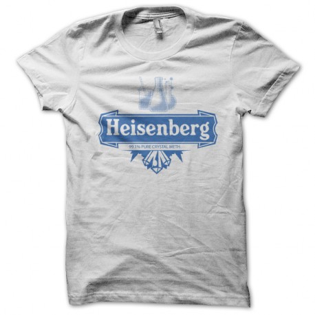 Shirt heinsenberg chimie blanc pour homme et femme