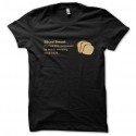 Shirt tranche de pain noir pour homme et femme