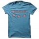 Shirt wing pig the swine flu bleu pour homme et femme