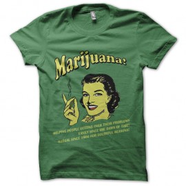 Shirt bunch of weed hoarders vert pour homme et femme