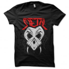 Shirt heavy metal skull noir pour homme et femme