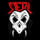 Shirt heavy metal skull noir pour homme et femme