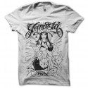 Shirt Gangsta Pride blanc pour homme et femme