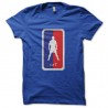 Shirt cristiano ronaldo en mode nba en bleu pour homme et femme