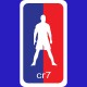 Shirt cristiano ronaldo en mode nba en bleu pour homme et femme