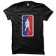 Shirt cristiano ronaldo en mode nba de couleur noir pour homme et femme