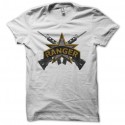 Shirt ranger gunner blanc pour homme et femme