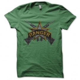 Shirt ranger gunner vert pour homme et femme