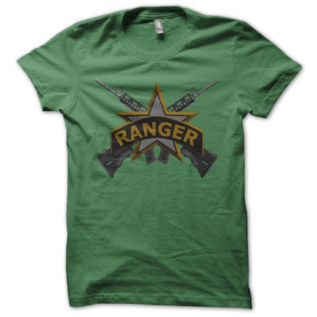 Shirt ranger gunner vert pour homme et femme