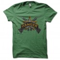 Shirt ranger gunner vert pour homme et femme